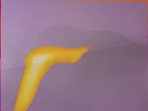 Esempio immagine termografica infiltrazione muro